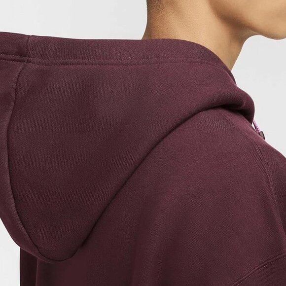 Nike ACG Therma-FIT Fleece Pullover Hoodie Burgundy Pink DH3087-652 Mens S NEW - Picture 12 of 14